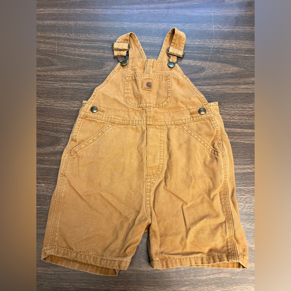 Carhartt Kids Tan Overalls